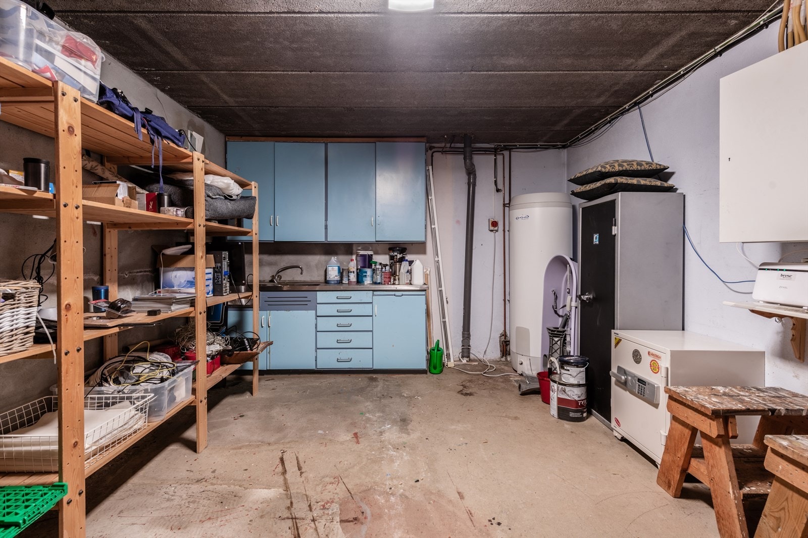 Teknisk rom/bod. Galleribilde