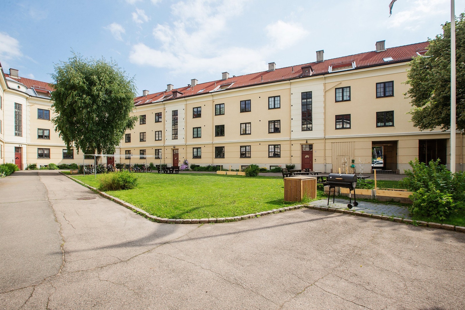 Borettslaget består totalt av 123 leiligheter. Galleribilde