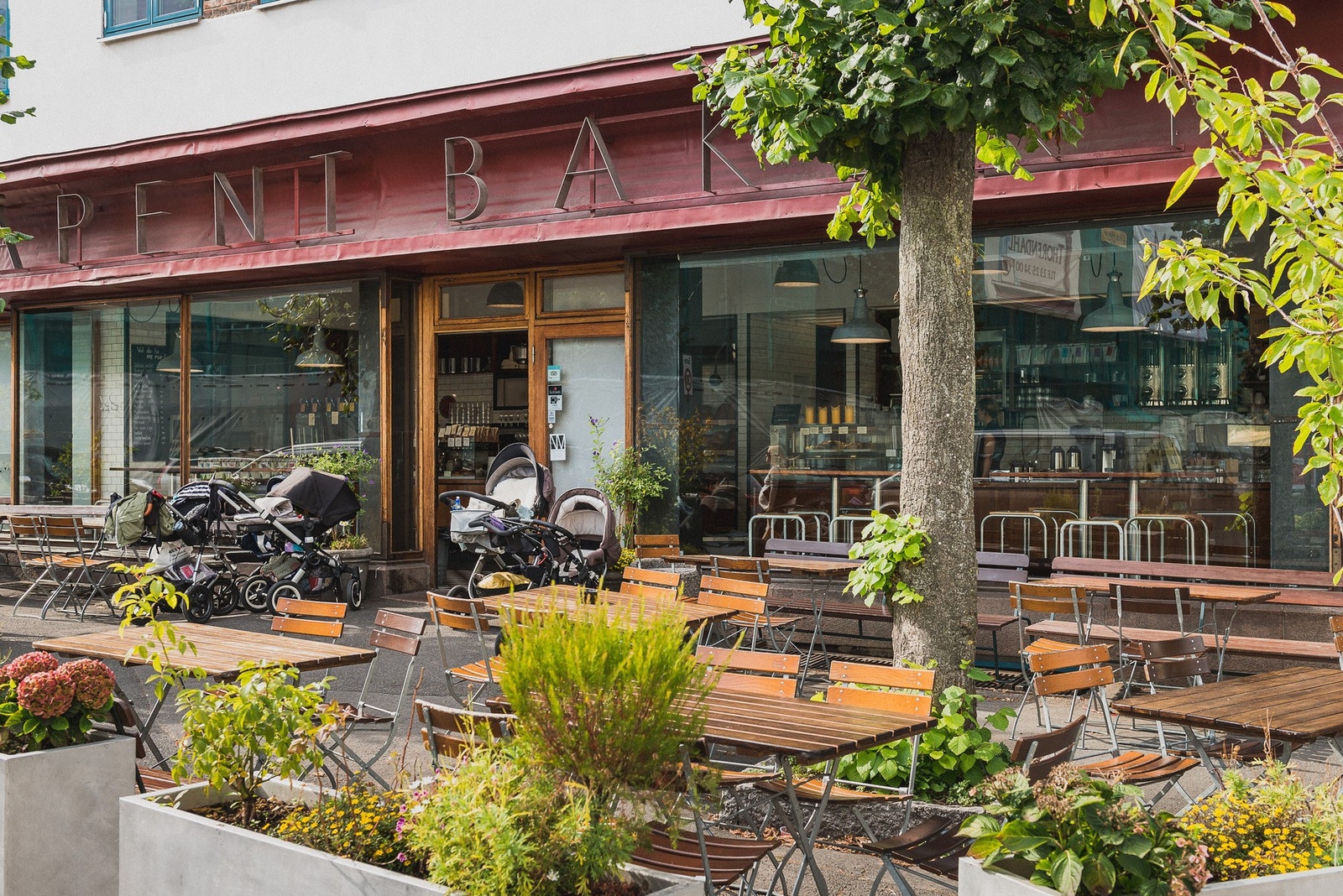 Like i nærheten finnes mange cafeer, restauranter og kulturtilbud. Galleribilde