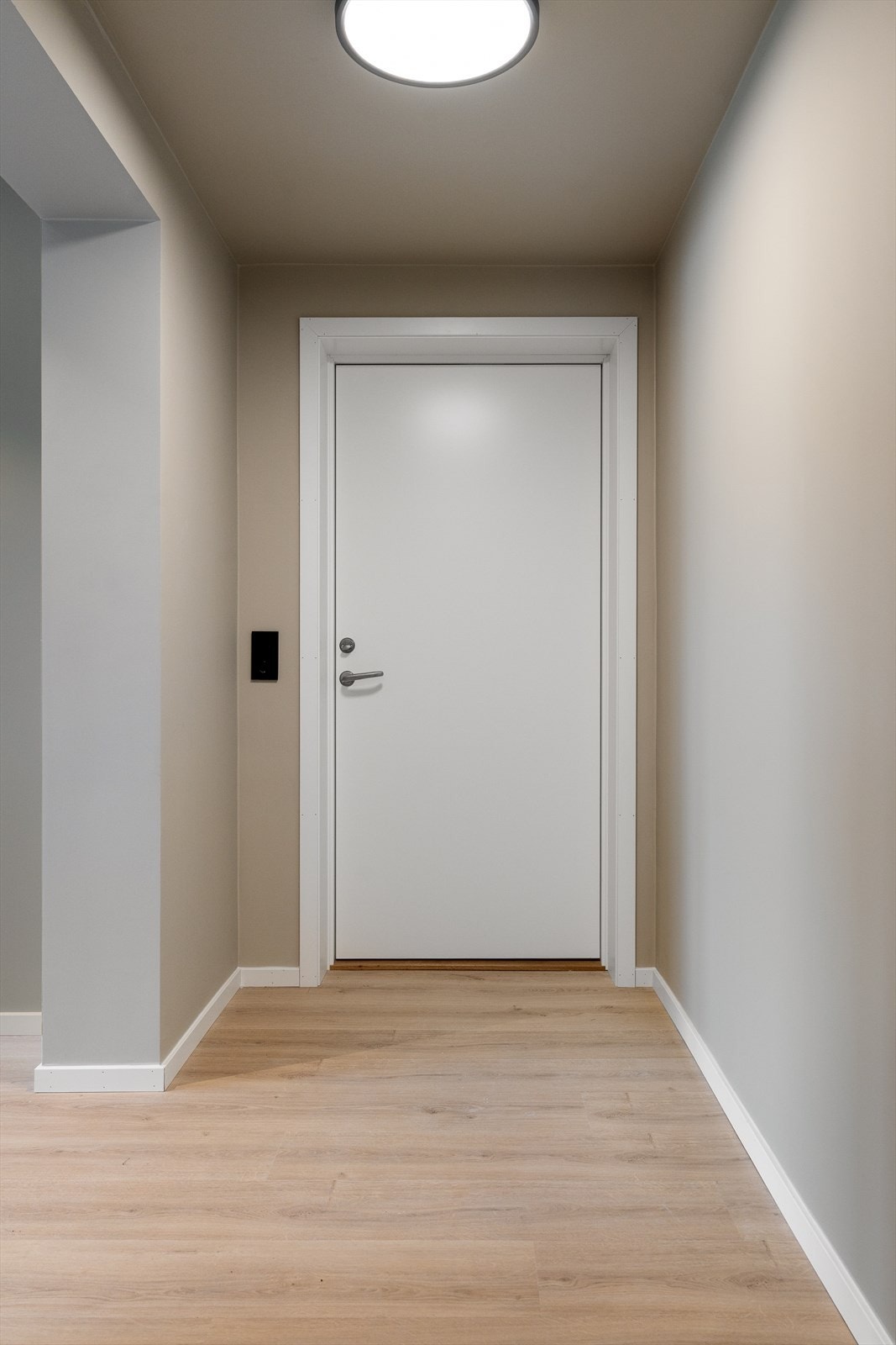 Inngangsparti med plass til å montere oppheng etc. Galleribilde