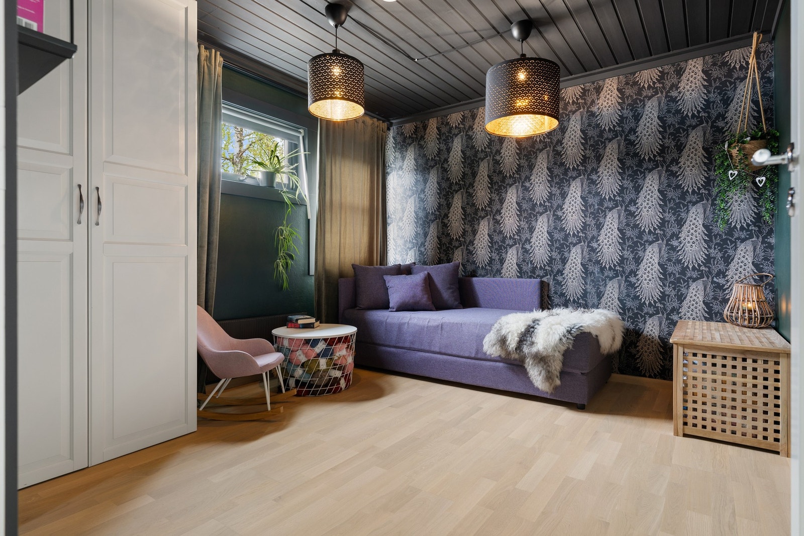 Det andre soverommet er på 11 kvm. og ligger i underetasjen Galleribilde