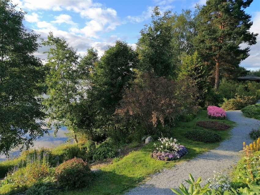 Vakre turstier langs Glomma. Galleribilde