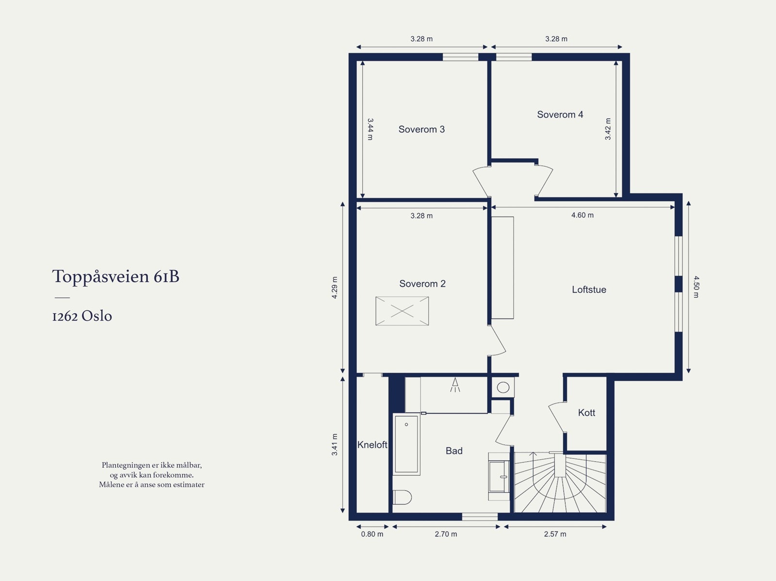 Plantegning 2. etg. Galleribilde
