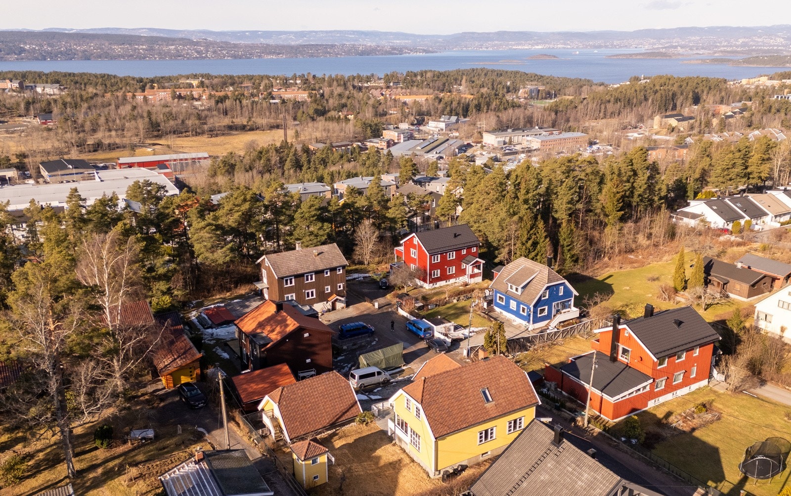 Dronefoto. Galleribilde
