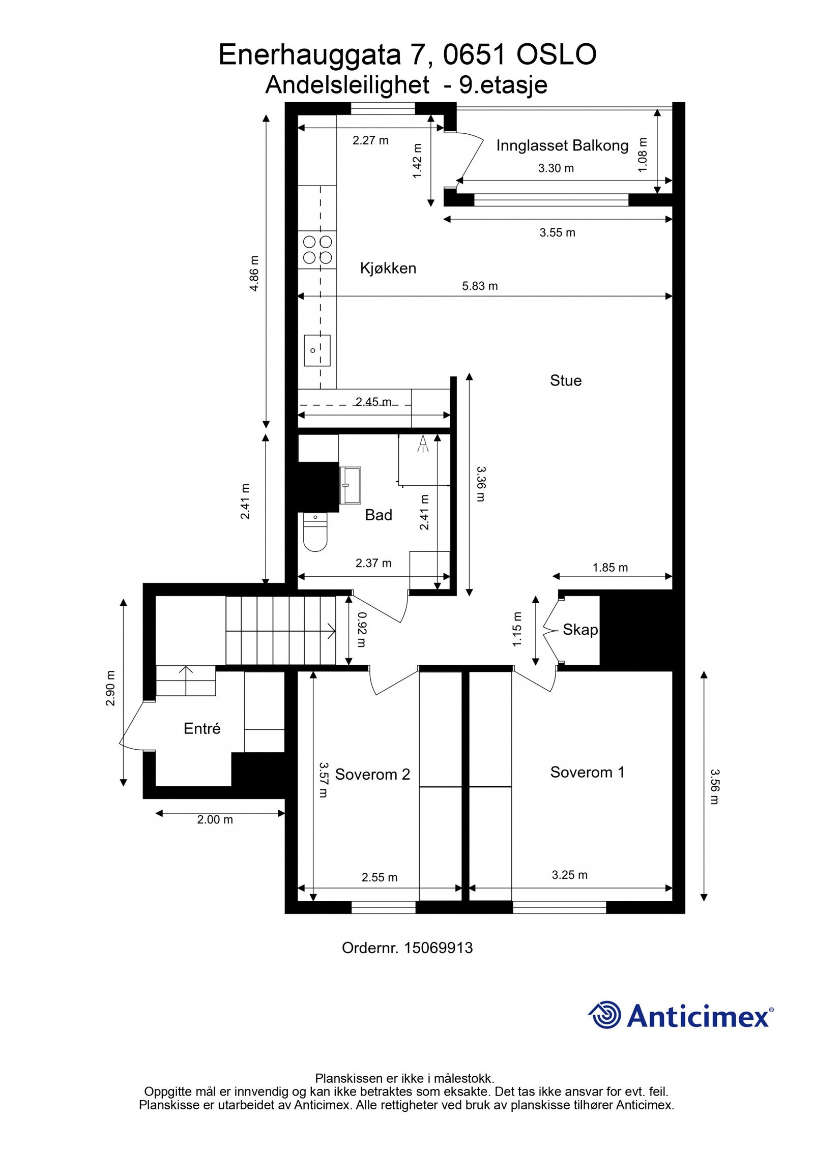 Plantegning Galleribilde