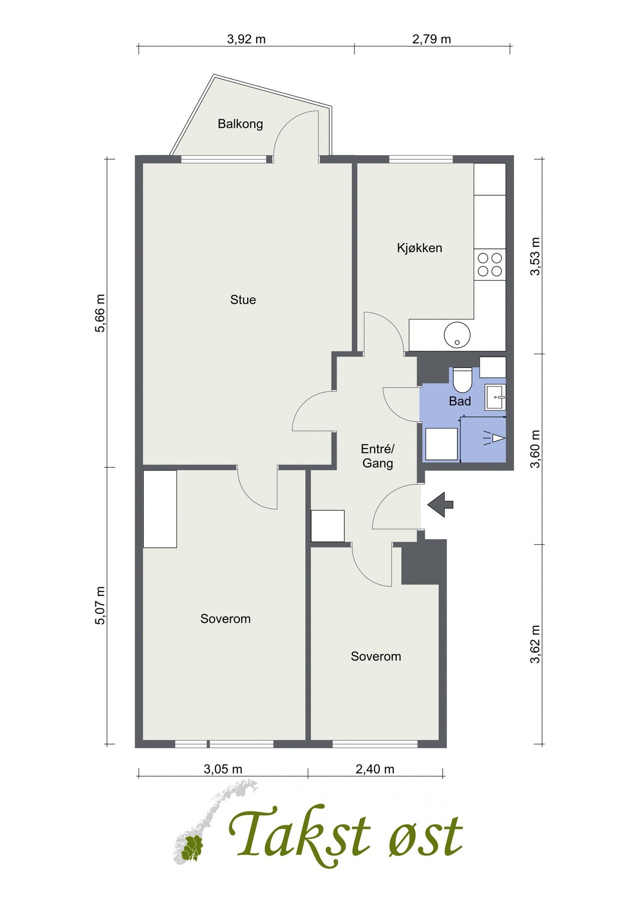 Plantegning. Galleribilde