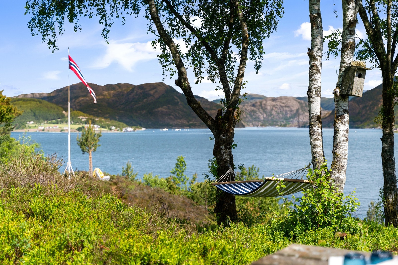 En timeout i hengekøya kan være deilig Galleribilde