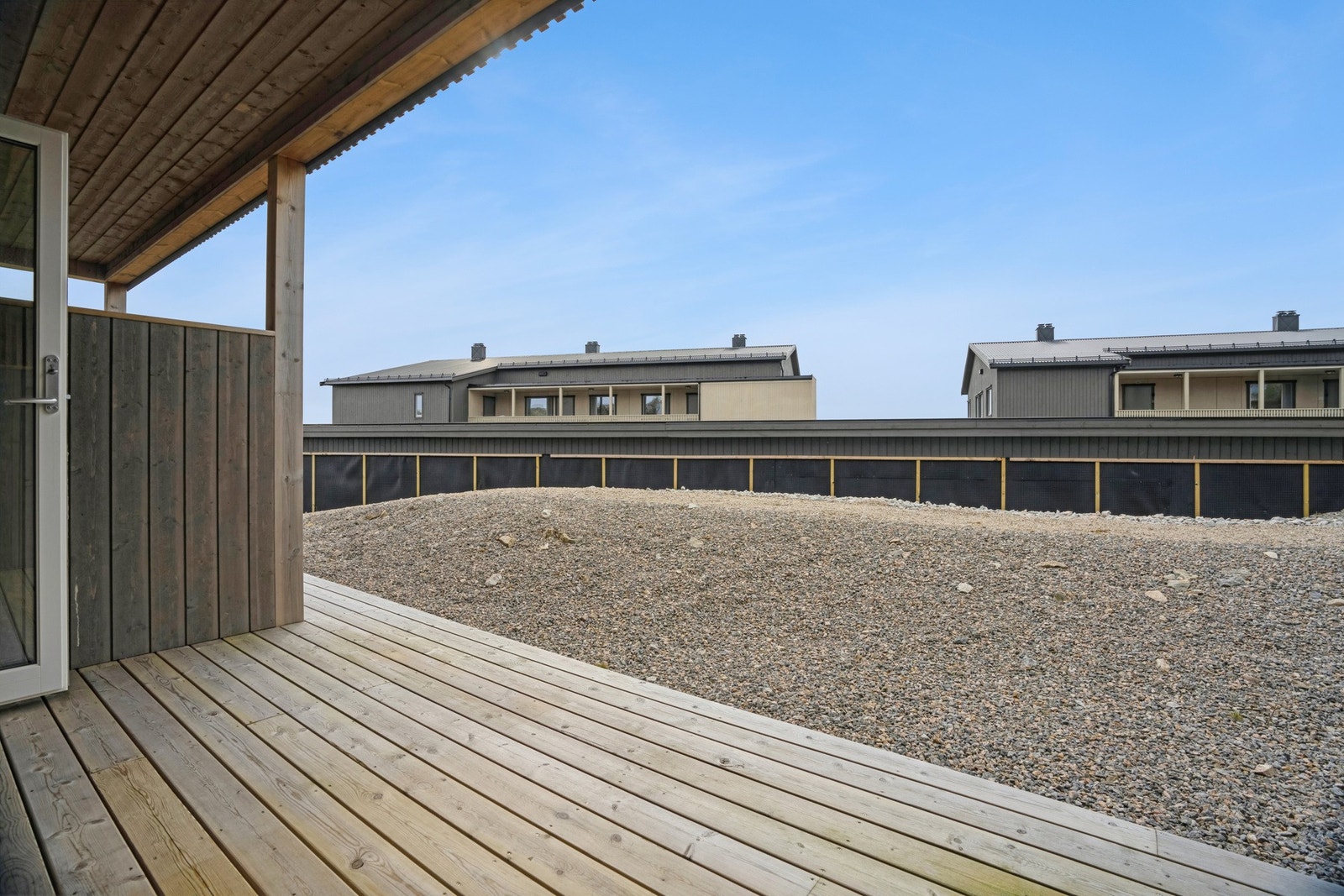 Overbygd terrasse på 7 kvm. Galleribilde