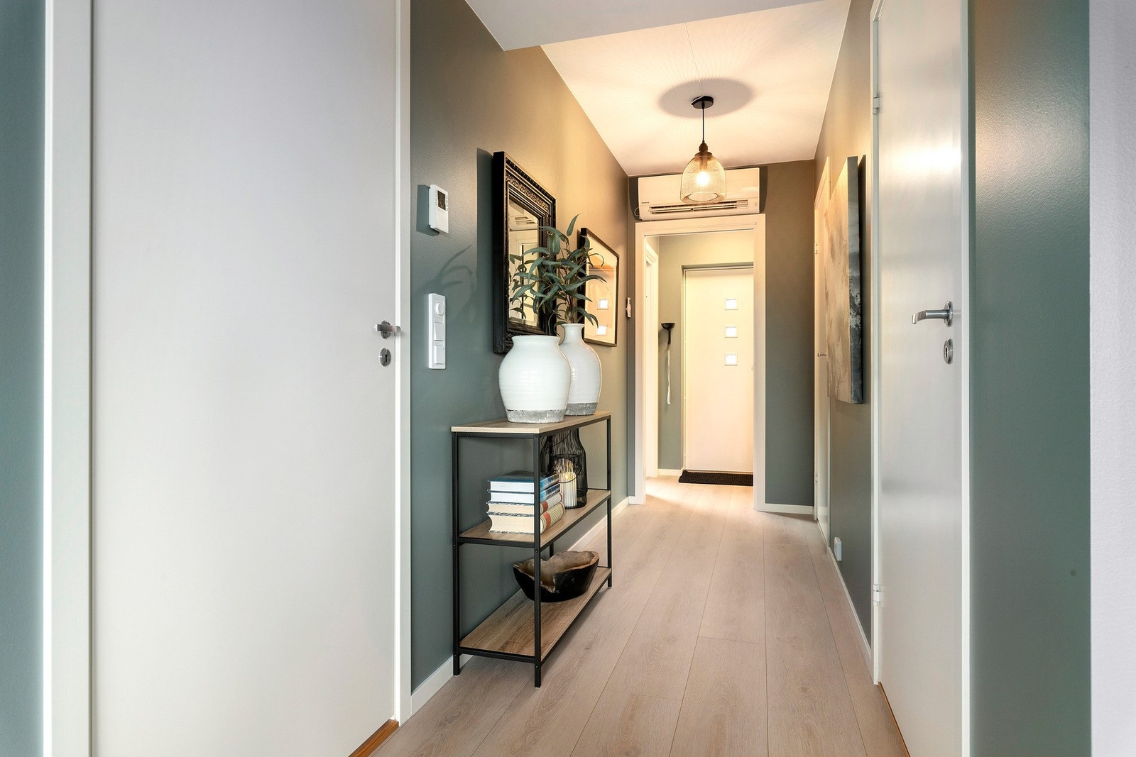 Varmepumpen holder jevn temperatur året rundt. Galleribilde