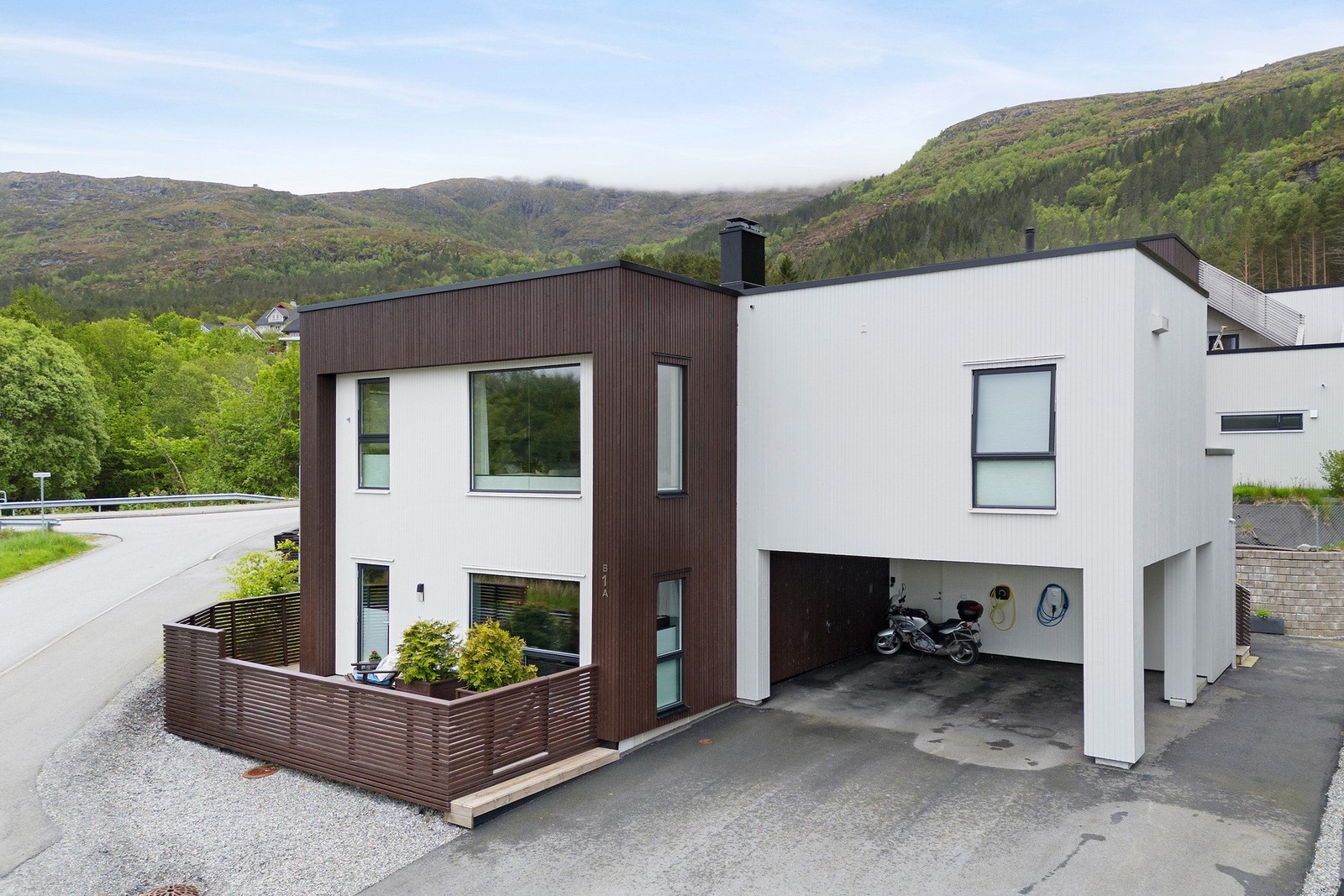 En moderne bolig klar for innflytting. Galleribilde