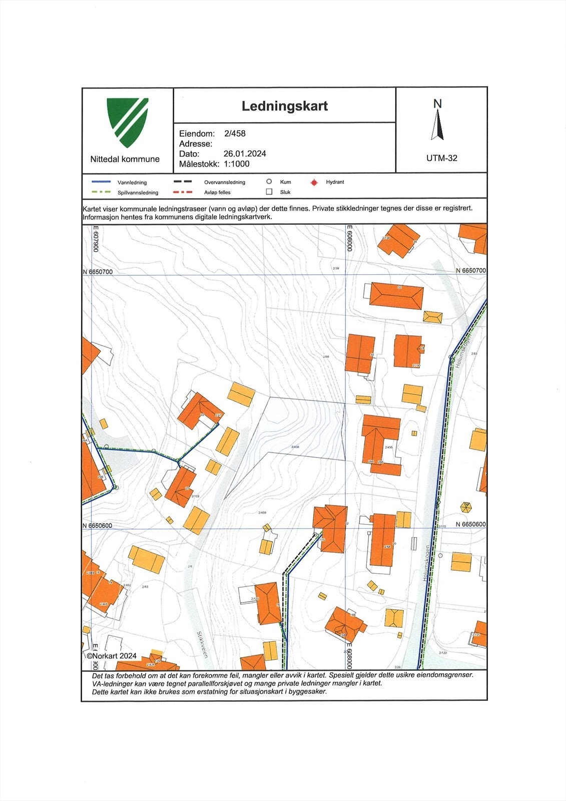 Ledningskart Galleribilde