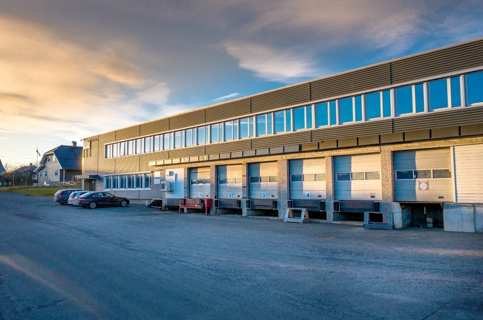 Kjøreporter lagerhall Galleribilde