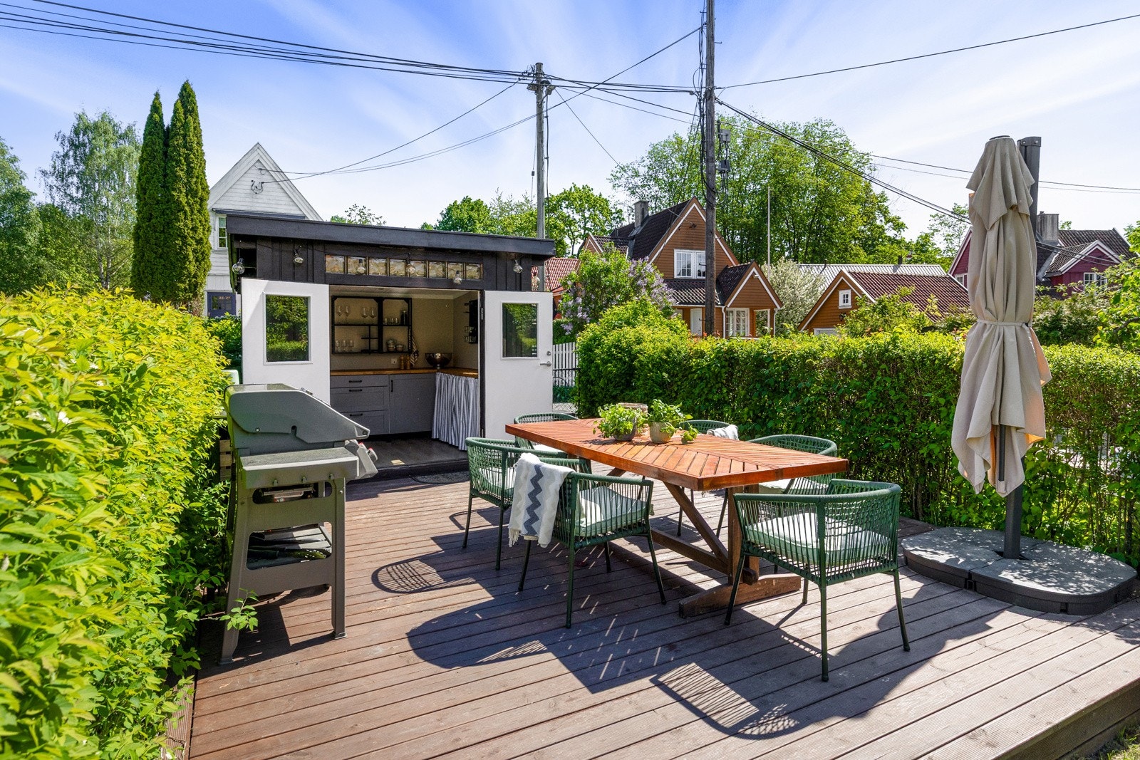 Stor terrasseplatting Galleribilde