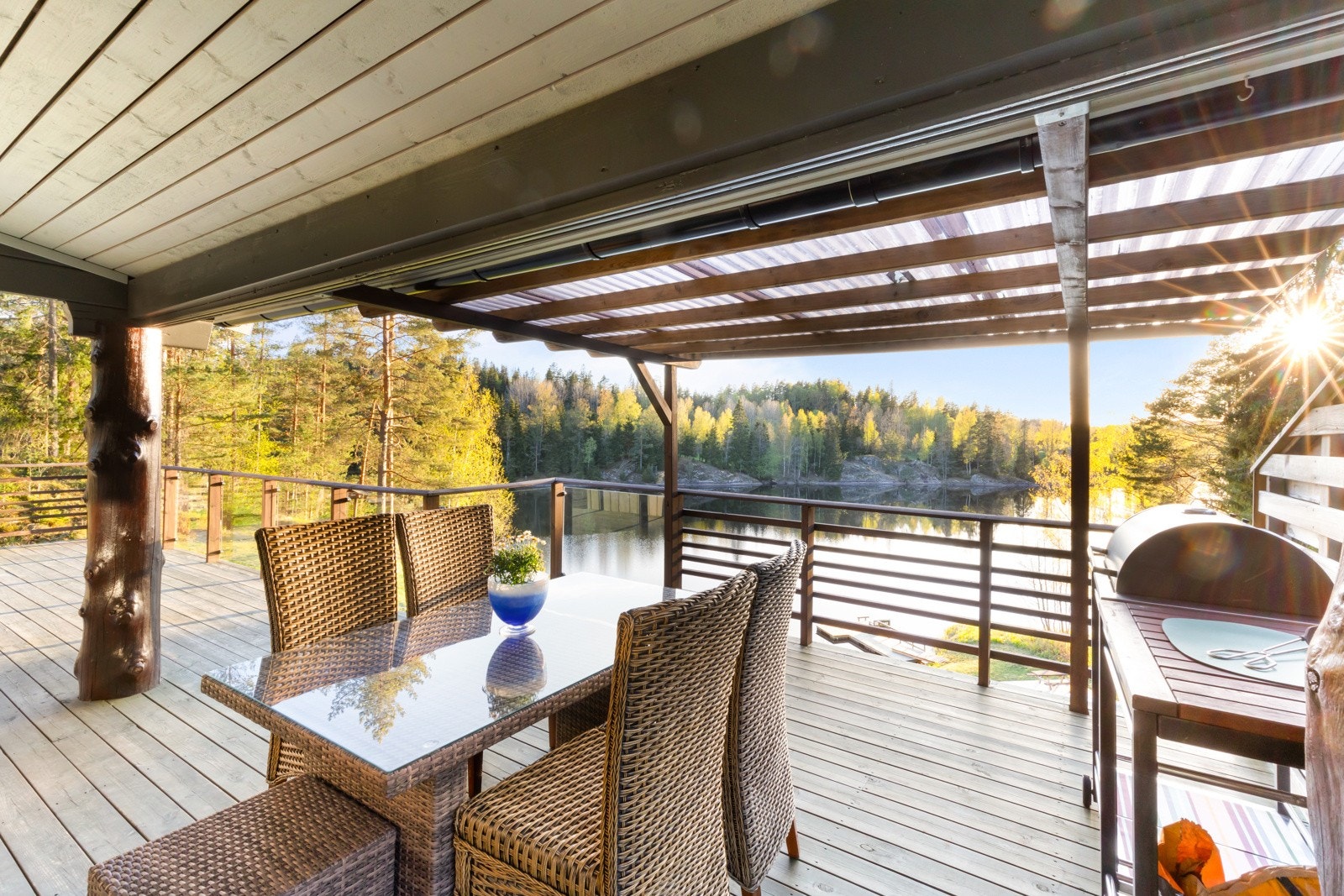God plass til spisegruppe, grill etc. Galleribilde