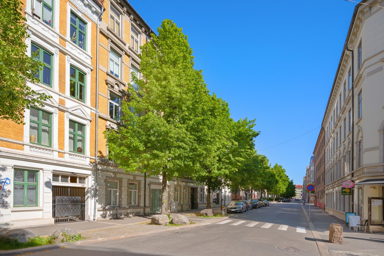 En rolig, men sentral beliggenhet Galleribilde