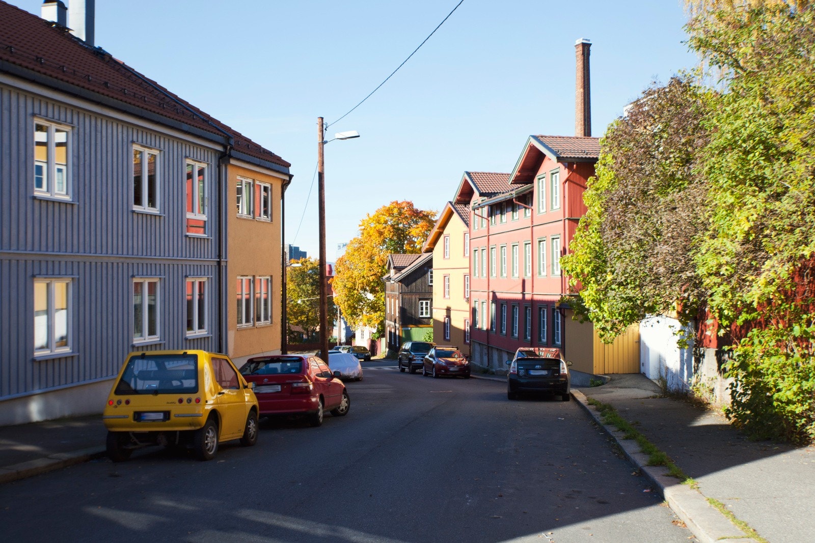 Kampen ligger noen minutter unna med sitt sjarmerende preg Galleribilde