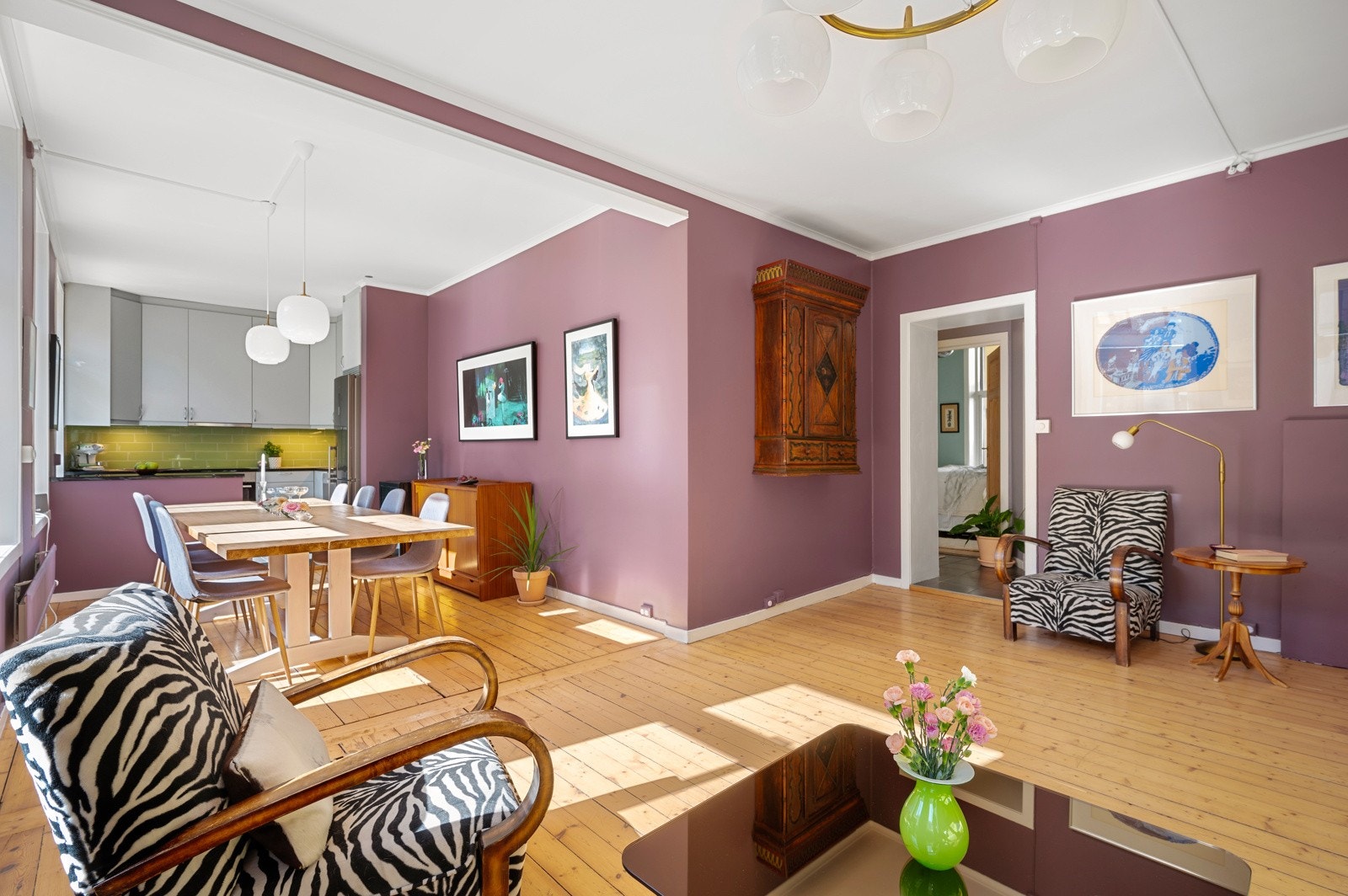 En stor og attraktiv andelsleilighet med rolig beliggenhet Galleribilde