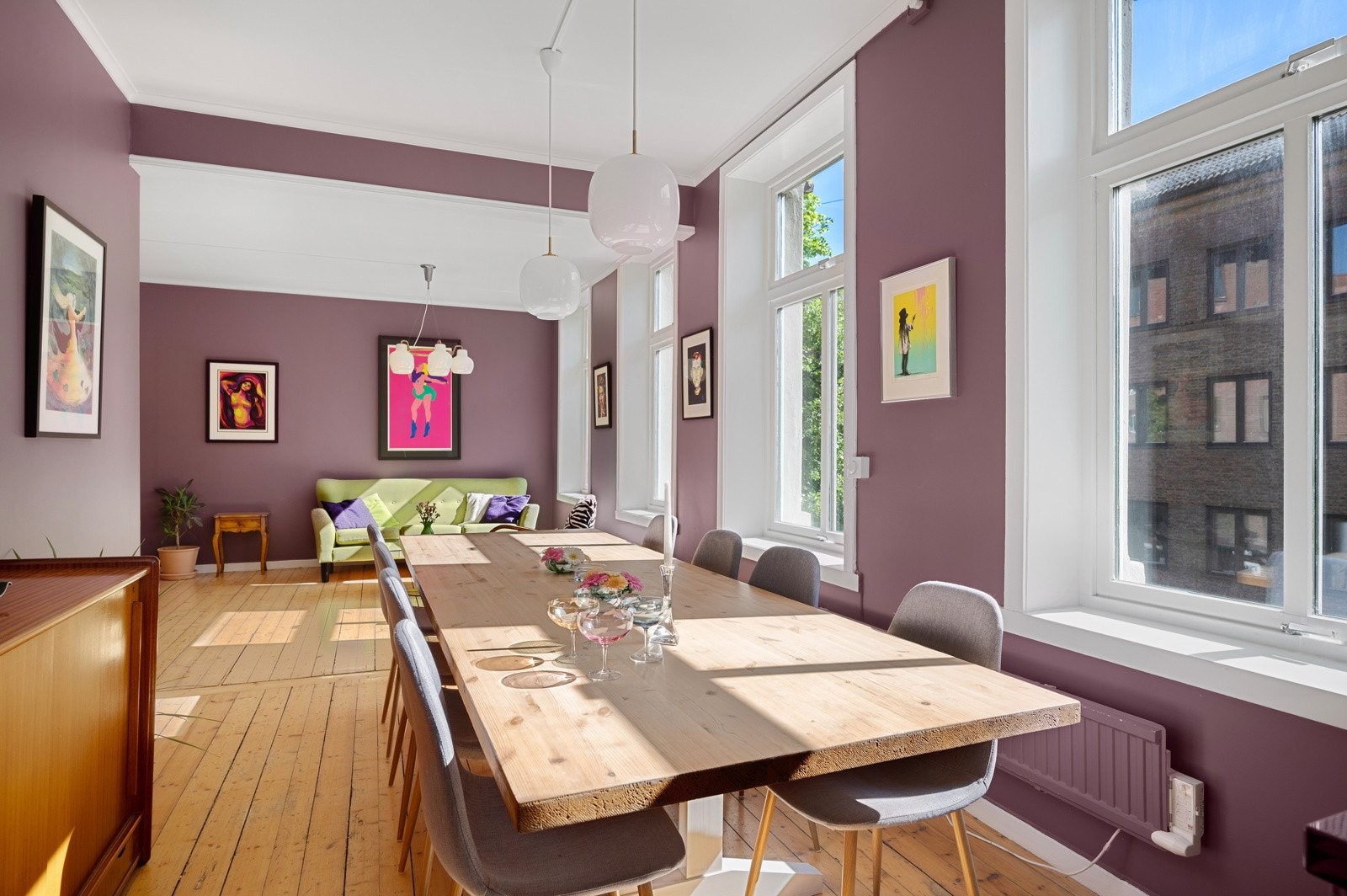 Enkel plass for langbord til 20+ personer her Galleribilde