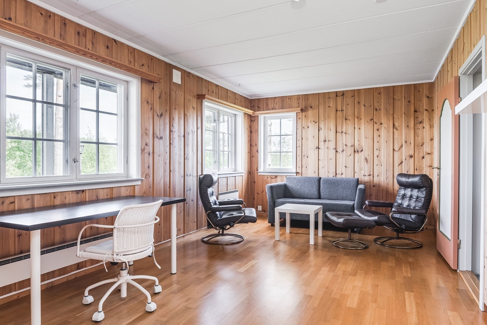 Romslig stue i hybeldel. Galleribilde