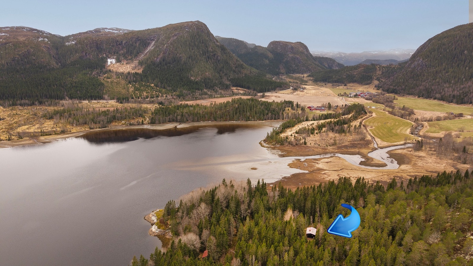 Oversiktsbilde fra nærområde Galleribilde