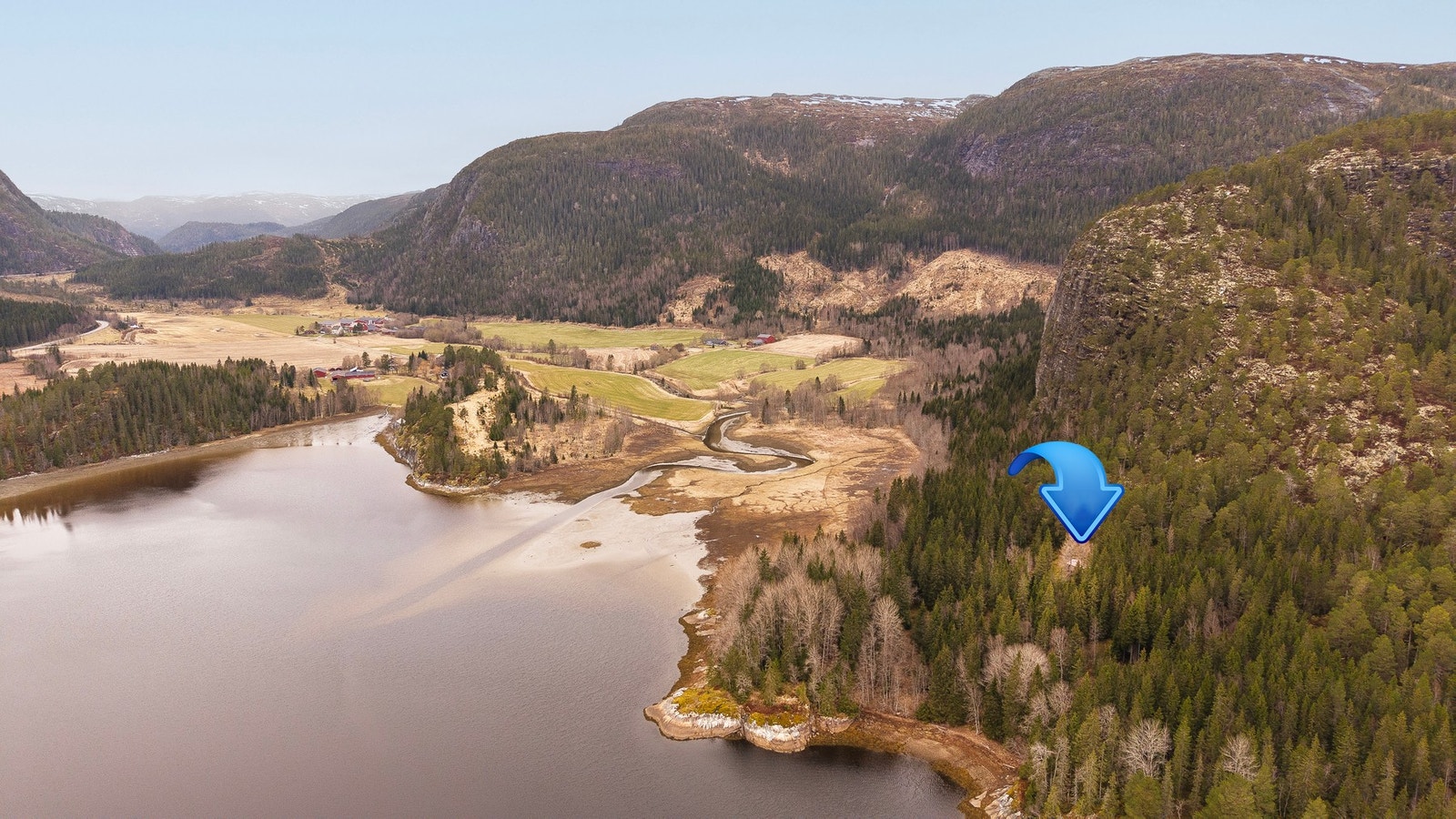 Oversiktsbilde fra nærområde Galleribilde