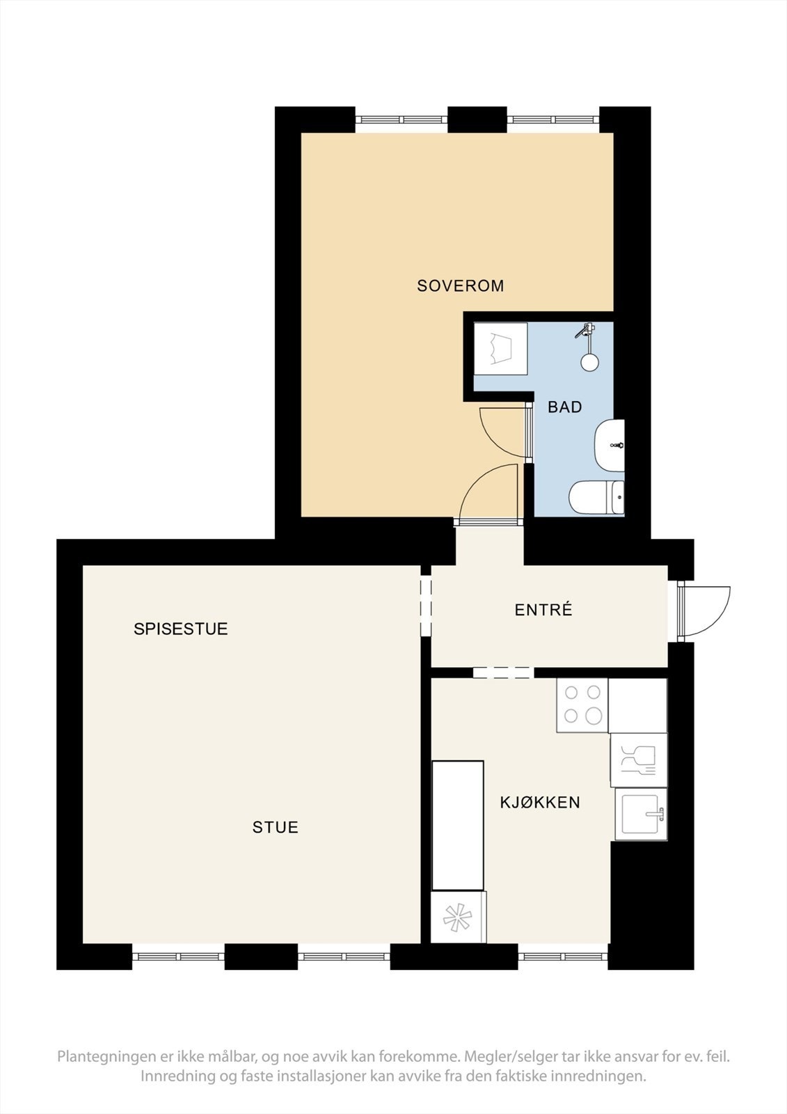 Plantegning. Galleribilde