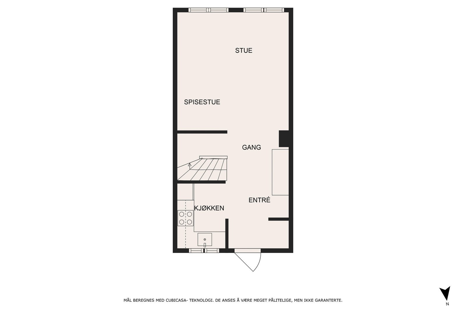 Plantegning 2.etg Galleribilde