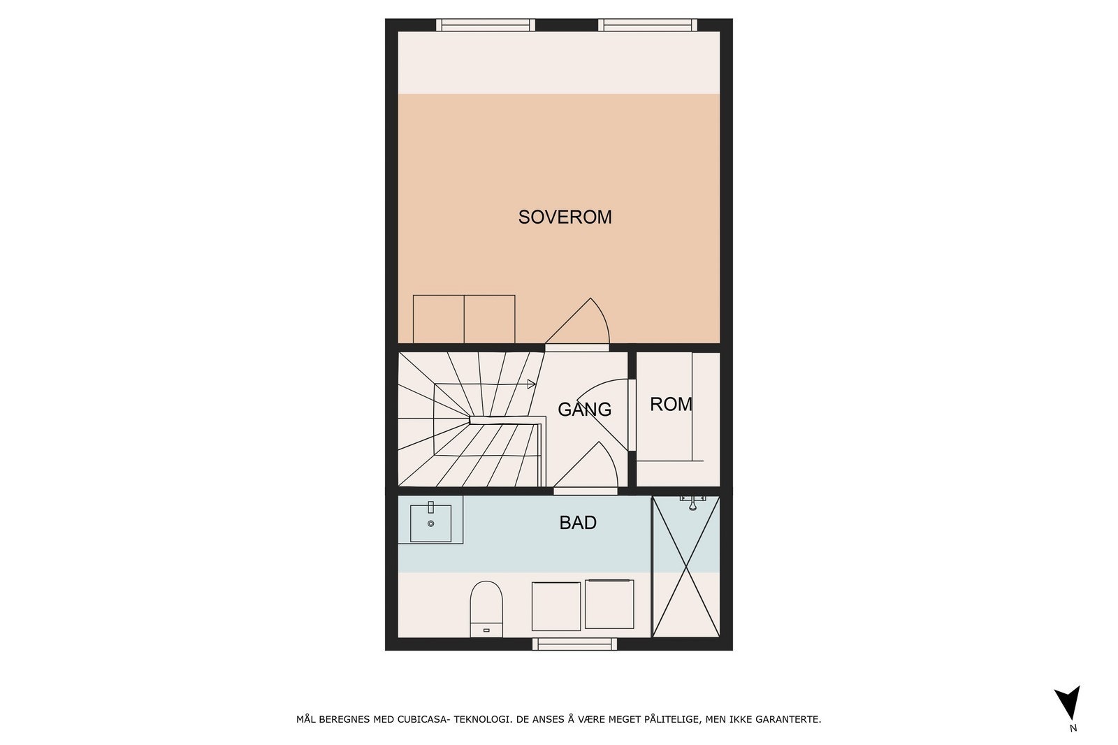Plantegning 3.etg Galleribilde