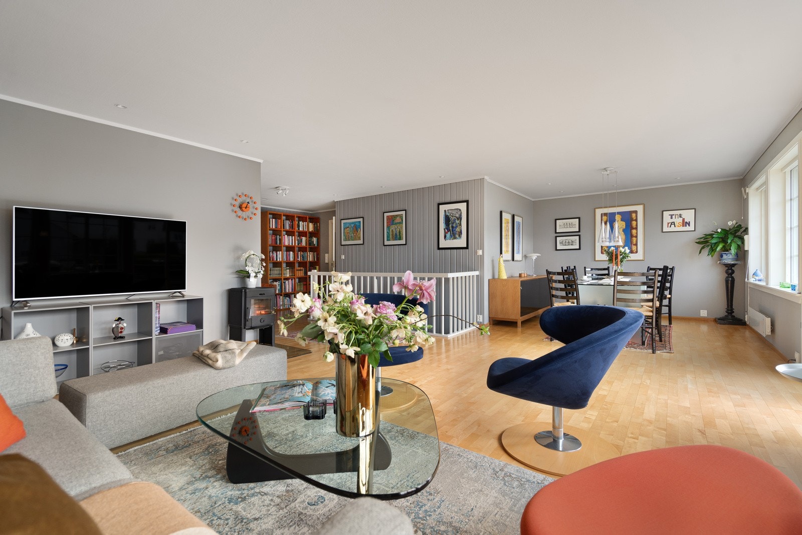 Lys og fin stue Galleribilde