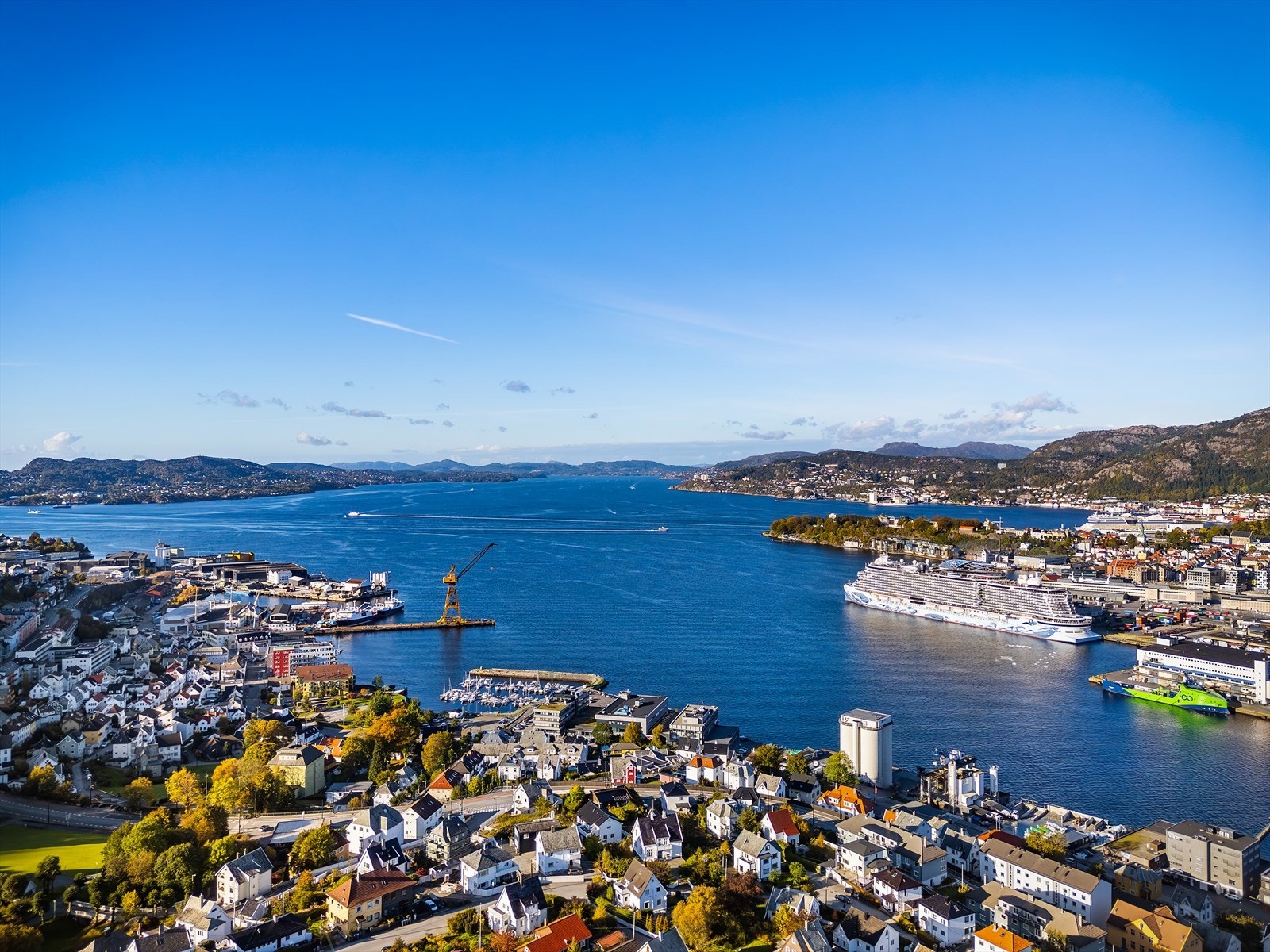 - Du kan sykle inn til sentrum på bare 12 minutter - Galleribilde