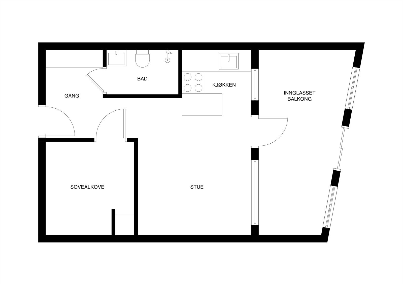 - Plantegning - Galleribilde