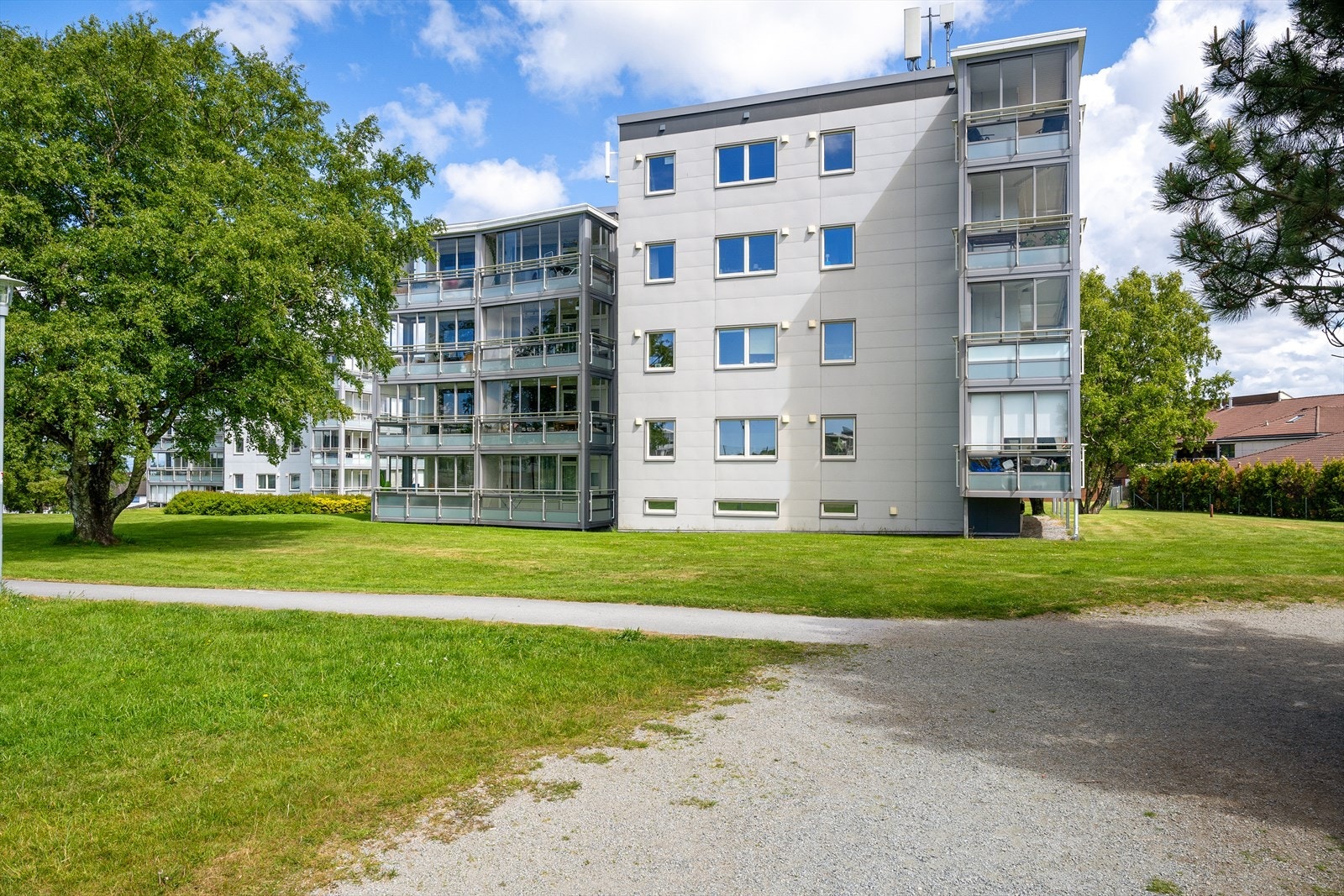 - Kun en tursti i front, så her bor man skjermet med lite trafikk - Galleribilde