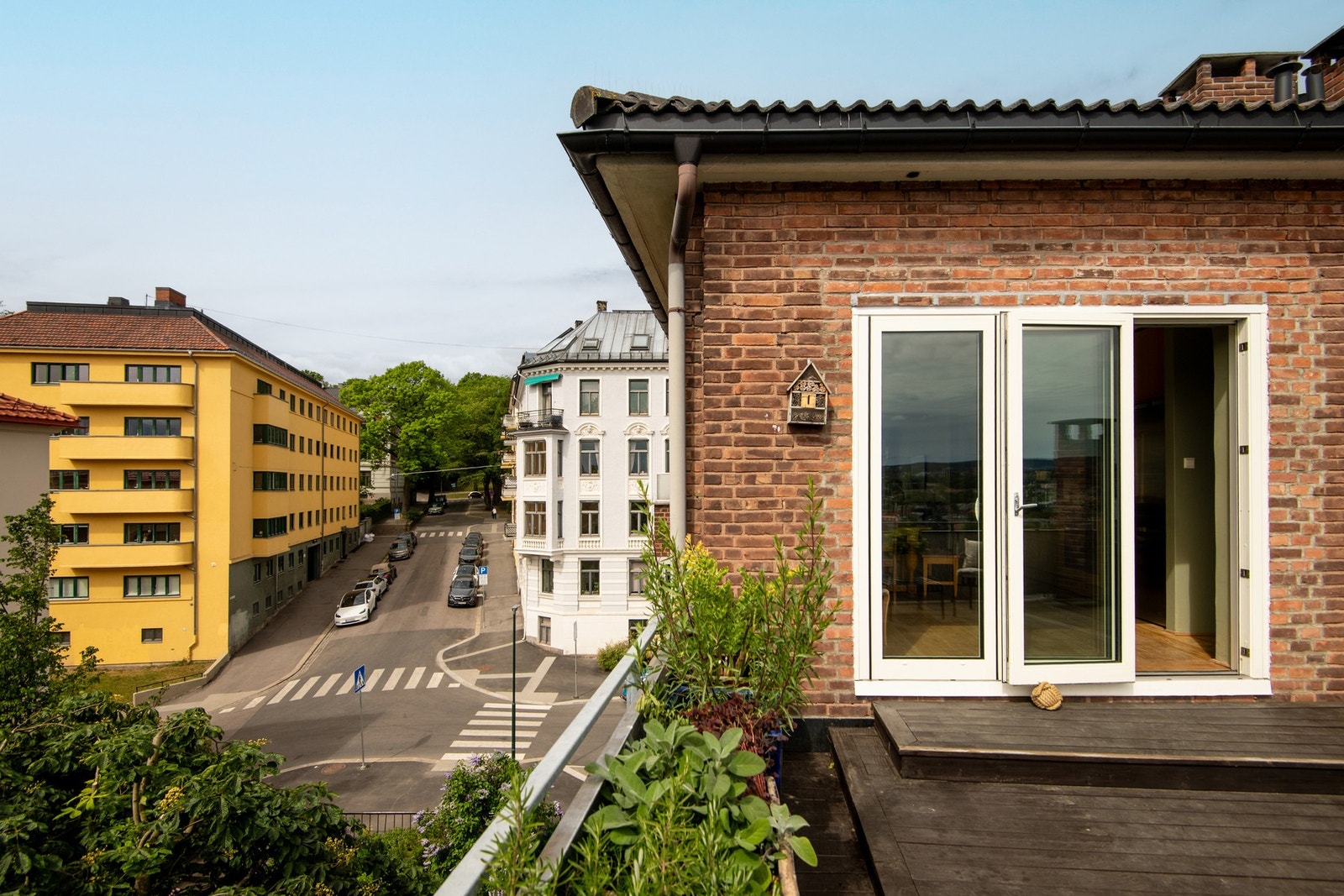 St. Hanshaugen park er rett i bakkant av boligen. Galleribilde