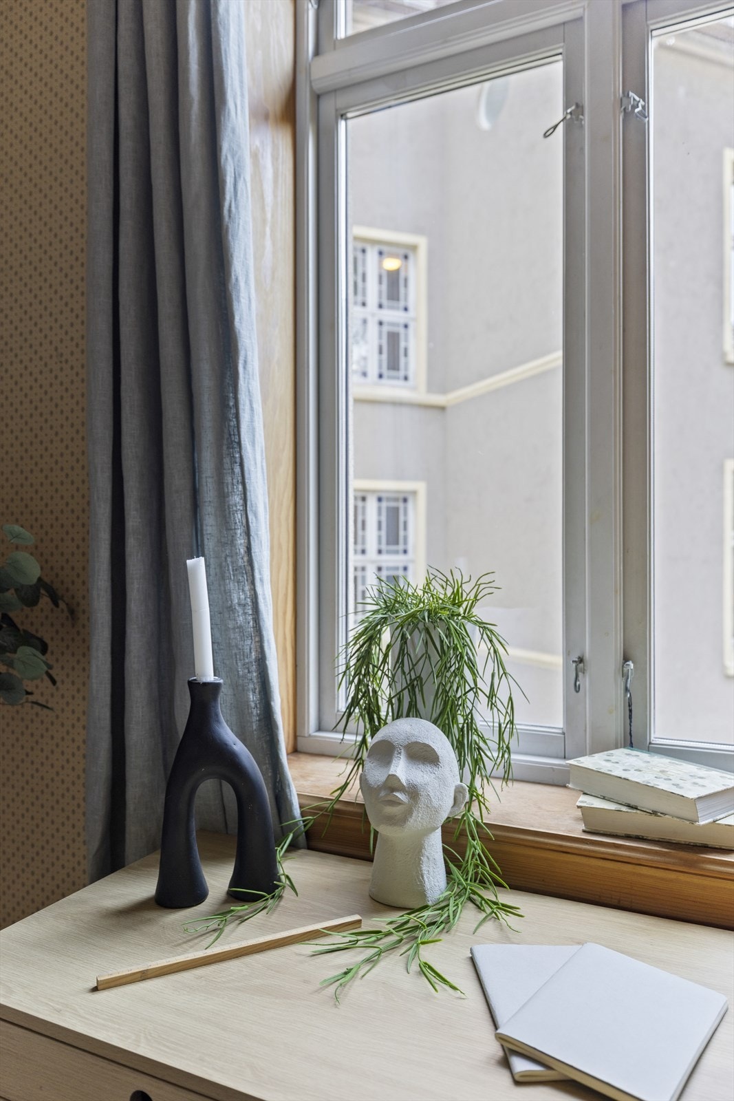 Soverommet er vendt mot indre gård Galleribilde