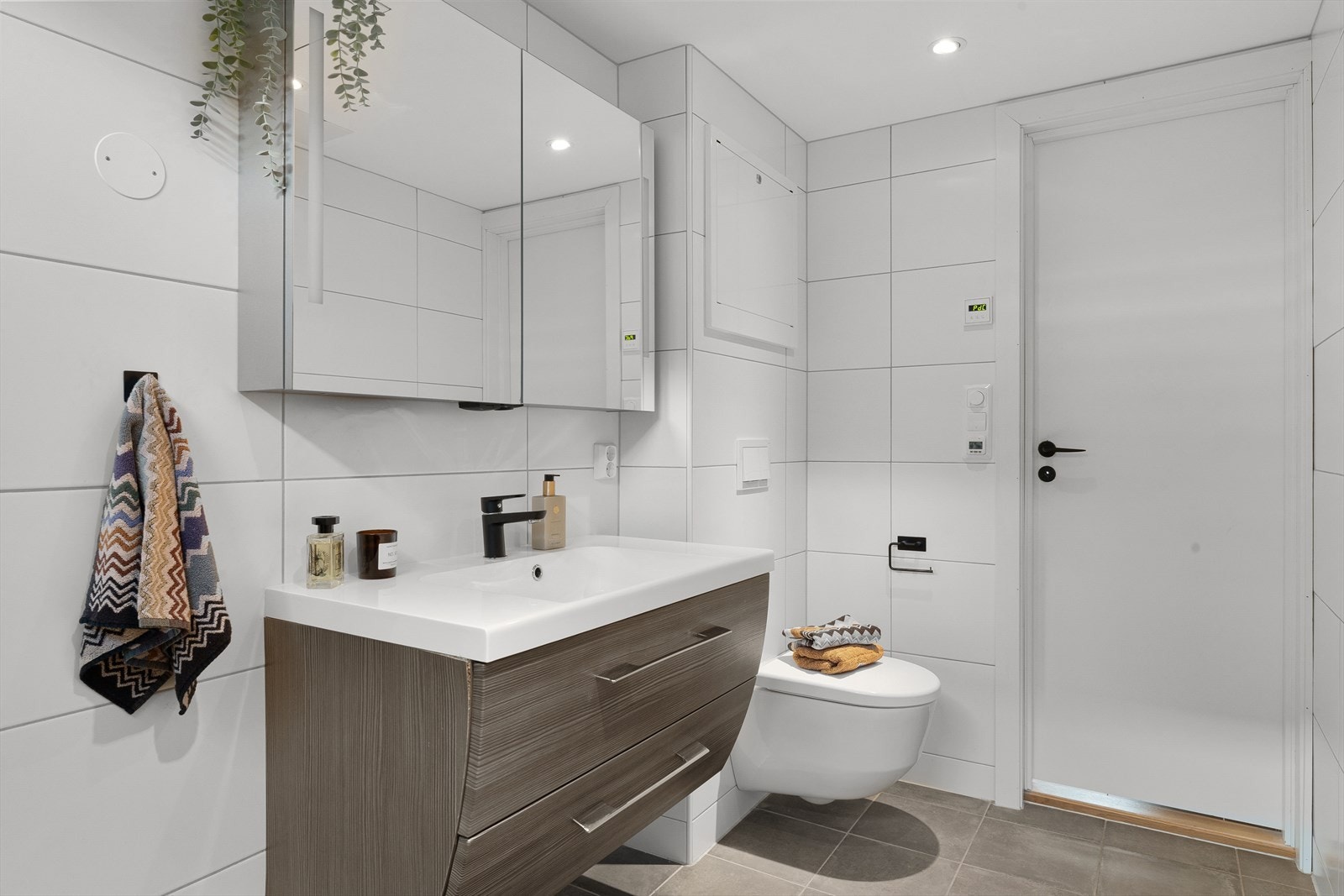 Badet ble pusset opp i regi av borettslaget. Galleribilde