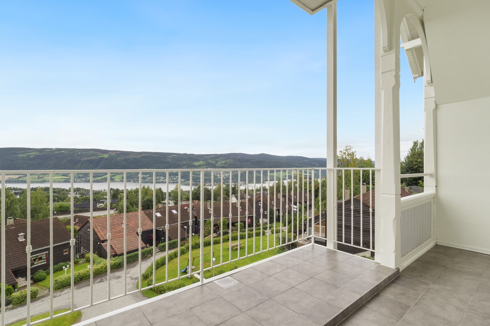 God solgang på verandaen Galleribilde