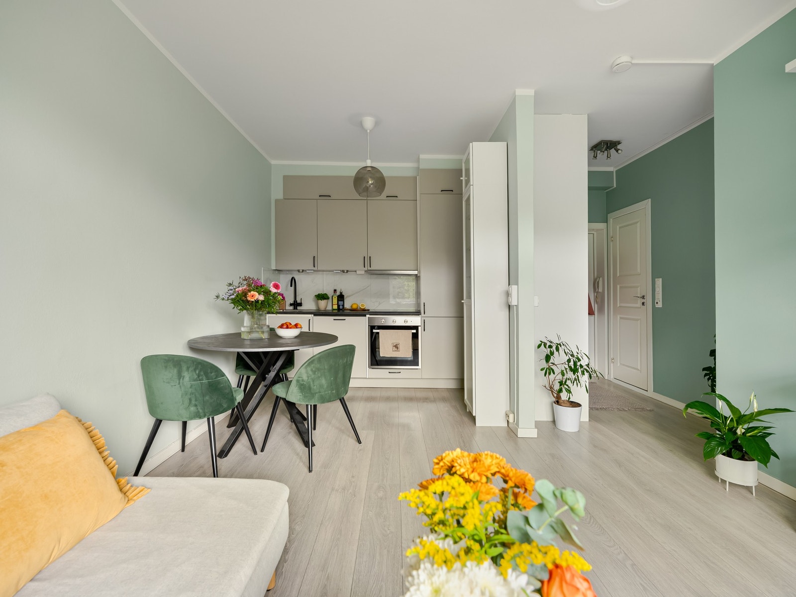 Her får du innbydende materialvalg med standard fra 2020. Galleribilde