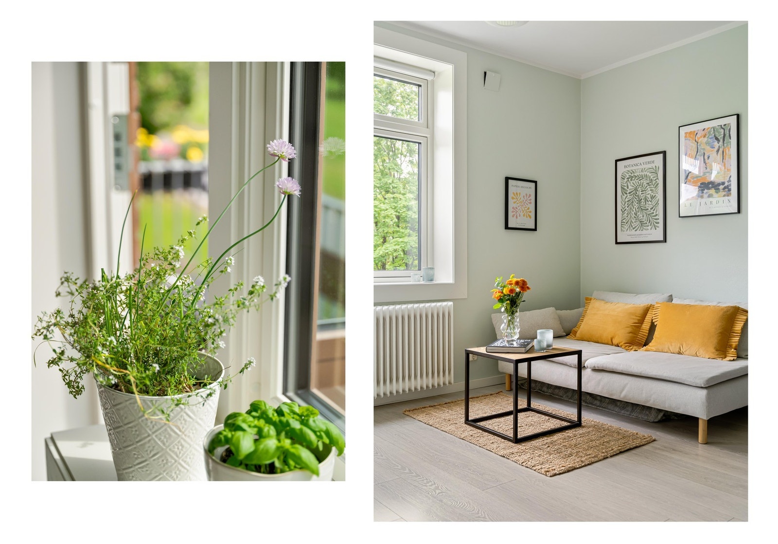 De store vindusflatene slipper inn ordentlig fint lys, og med den gode takhøyden på 2,69 m føles rommene ekstra romslige. Galleribilde