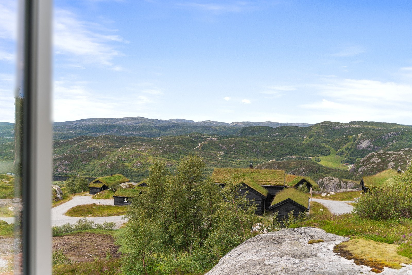 Utsikt fra stuen. Galleribilde
