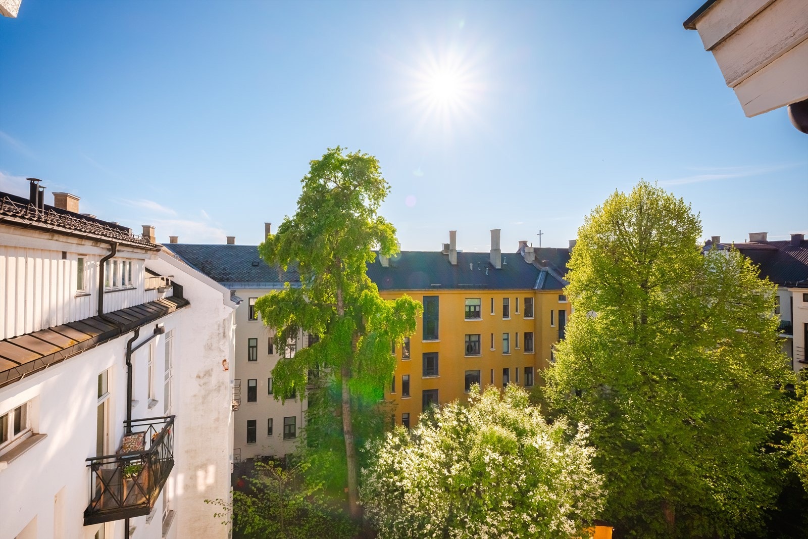 Ingen gjenboere på balkongen Galleribilde
