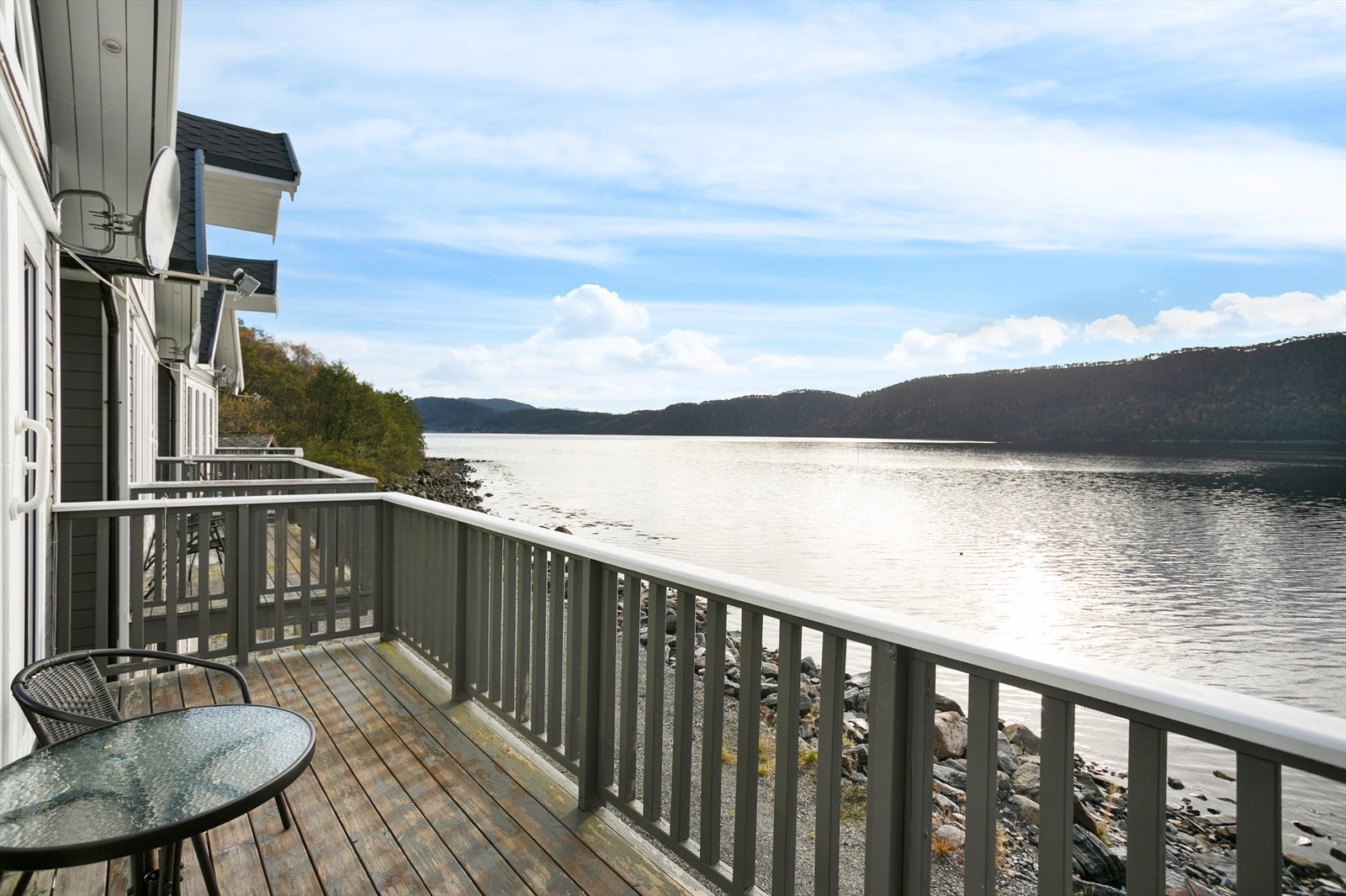 Sydvendt veranda Galleribilde