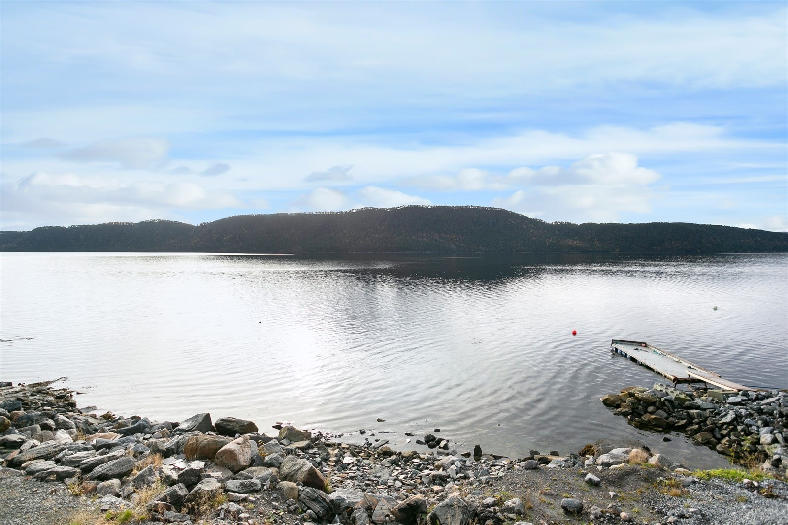 Fantastisk utsikt fra verandaen Galleribilde