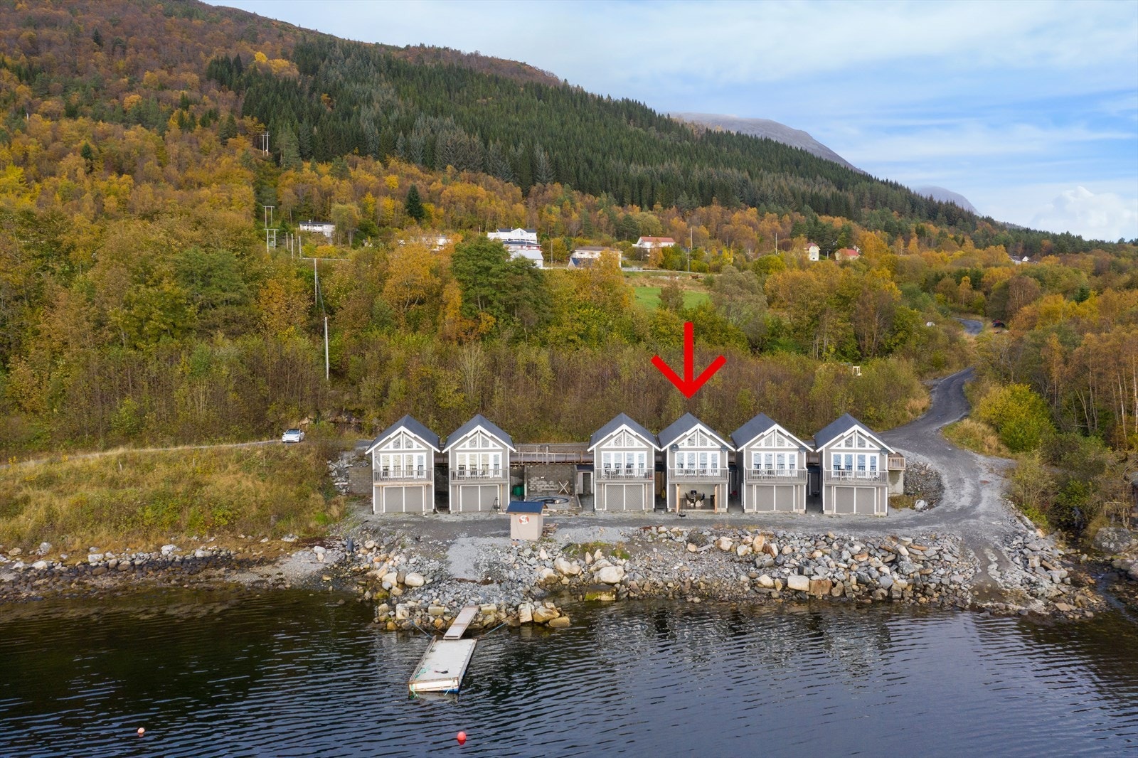 Dronebilde Galleribilde