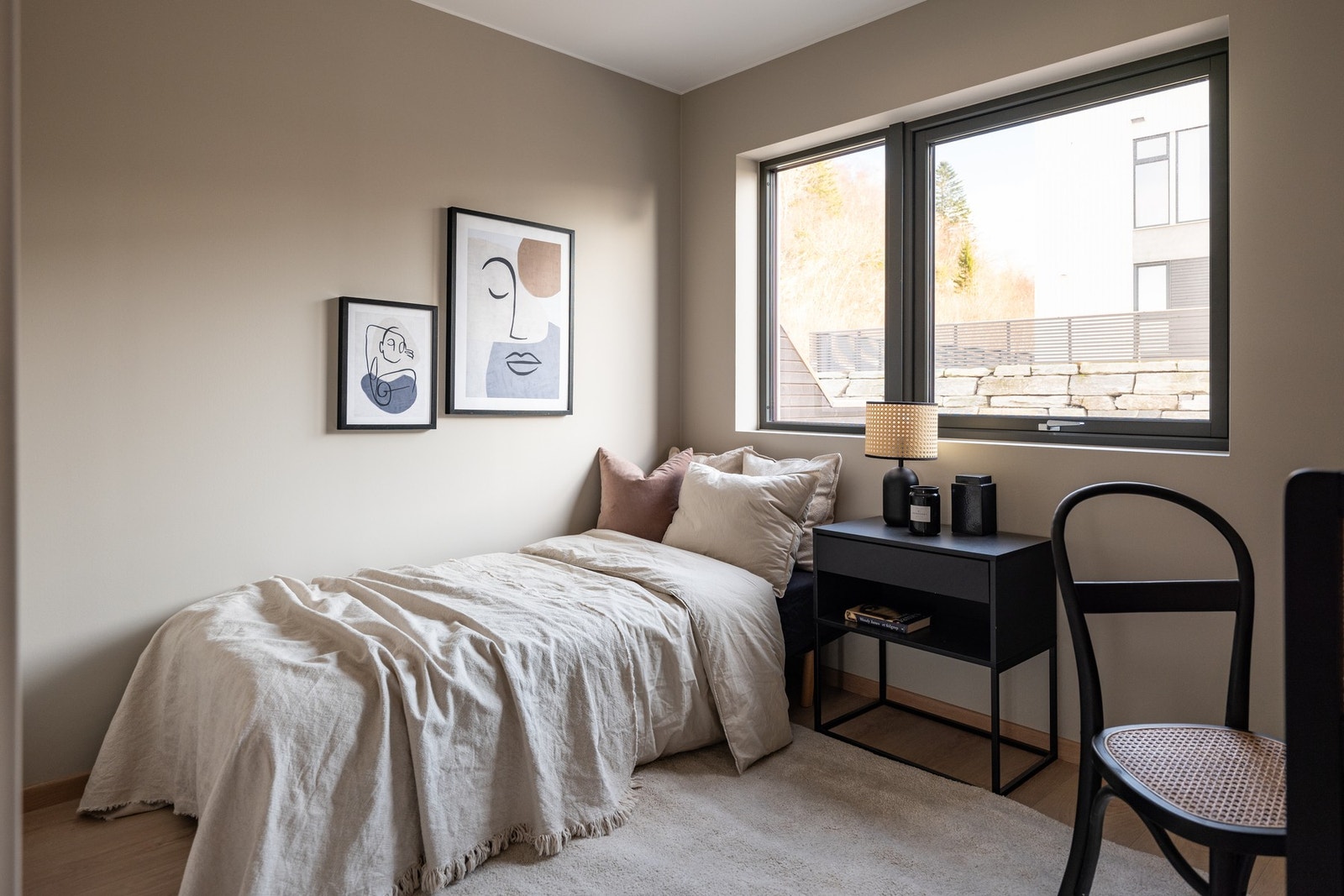 Soverom på hovedplan på 7 kvm. Galleribilde