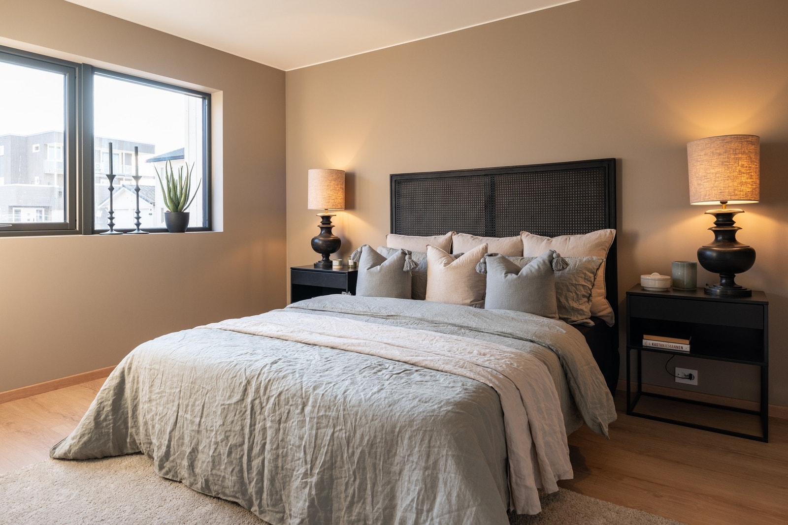 Hovedsoverom på 13 kvm. Galleribilde