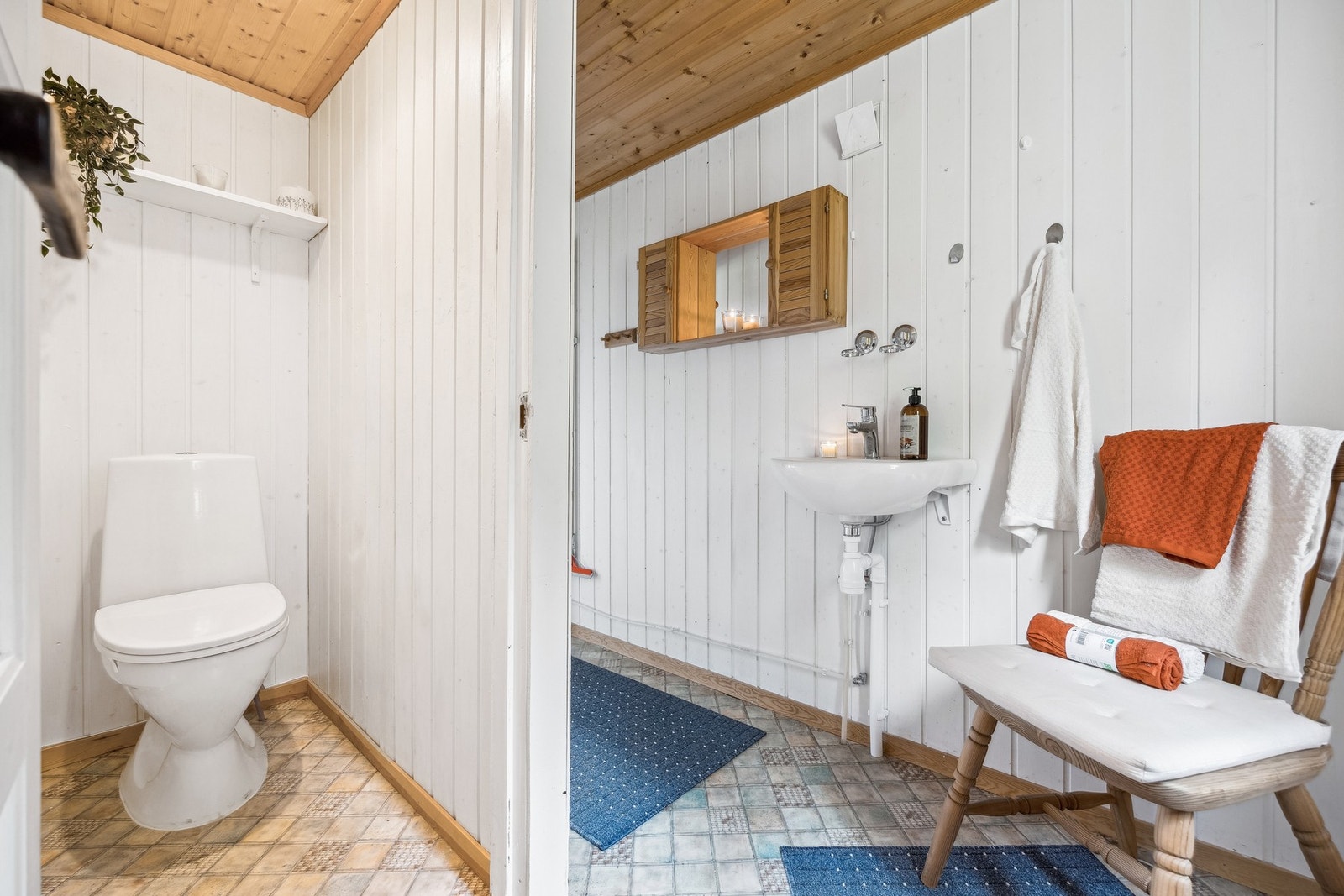 Praktisk toalettrom. Galleribilde