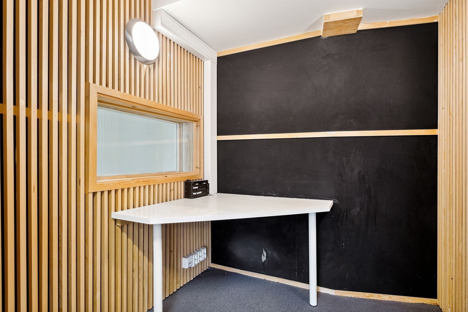 Deler av 5.etg har tidligere vært brukt som lydstudio Galleribilde