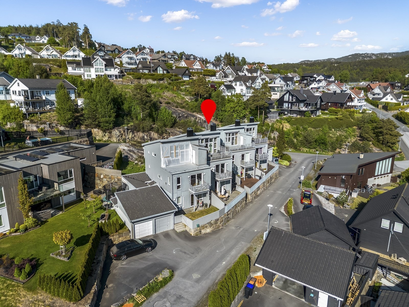 Dronefoto Galleribilde