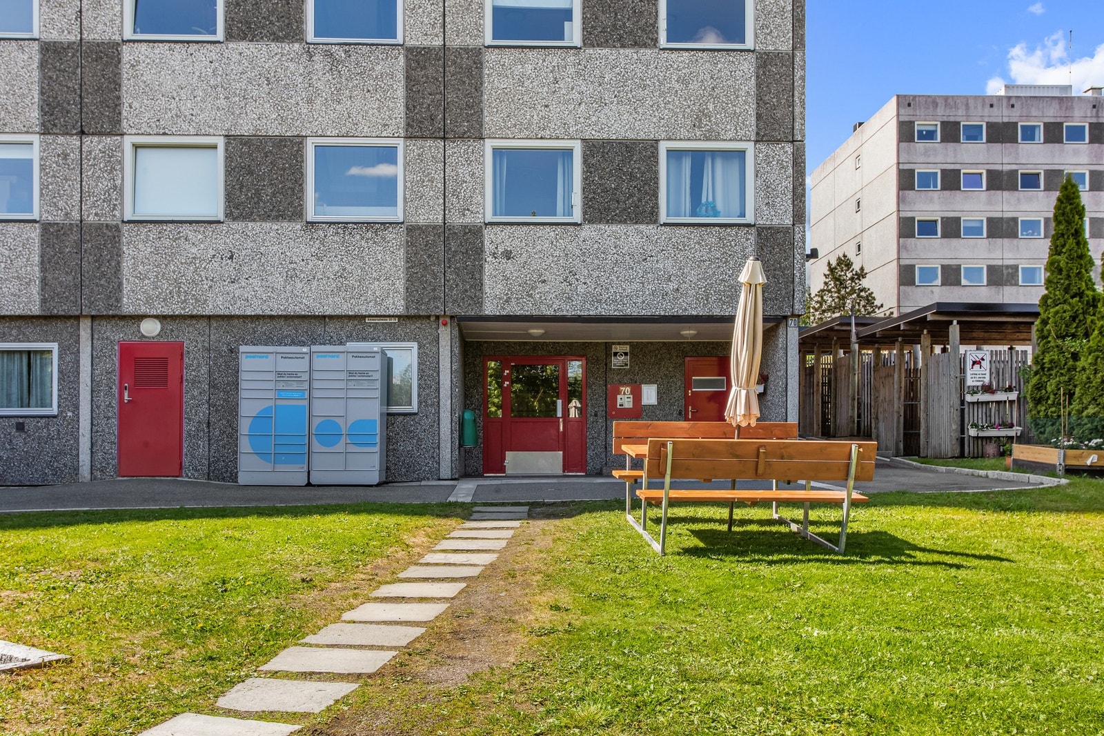 Ammerudkollen borettslag består av 328 andelsleiligheter. Galleribilde