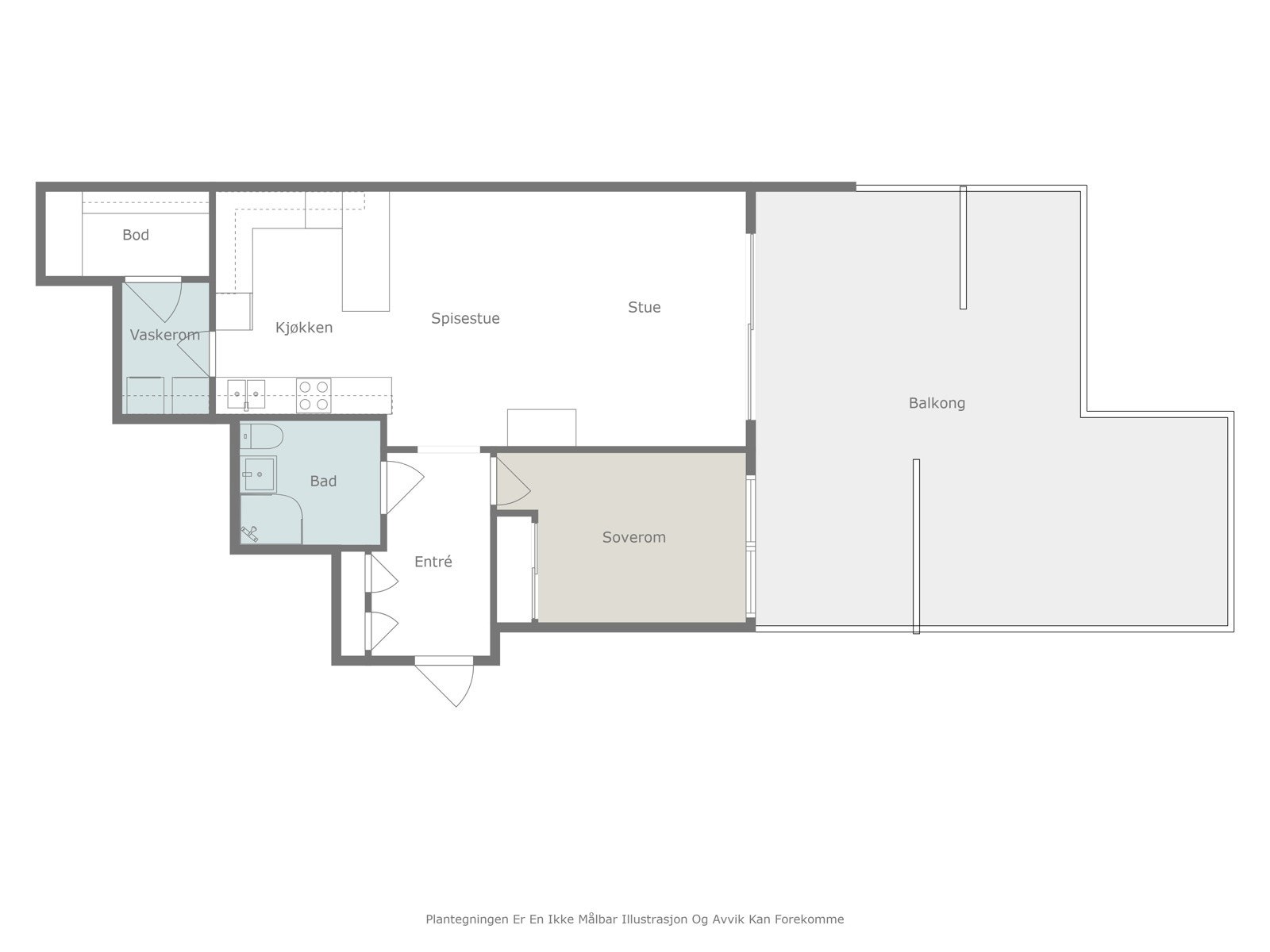 Plantegning. Galleribilde